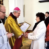 Laureatka otrzymała wyróżnienie za działalność prorodzinną.