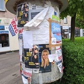 Śląskie. Sprzątanie plakatów po wyborach