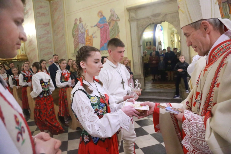 Bierzmowanie w Łącku