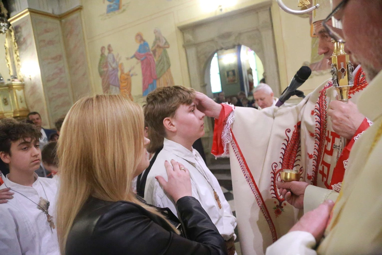 Bierzmowanie w Łącku