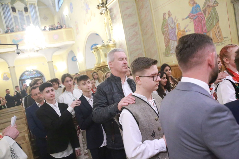 Bierzmowanie w Łącku