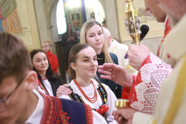 Bierzmowanie w Łącku