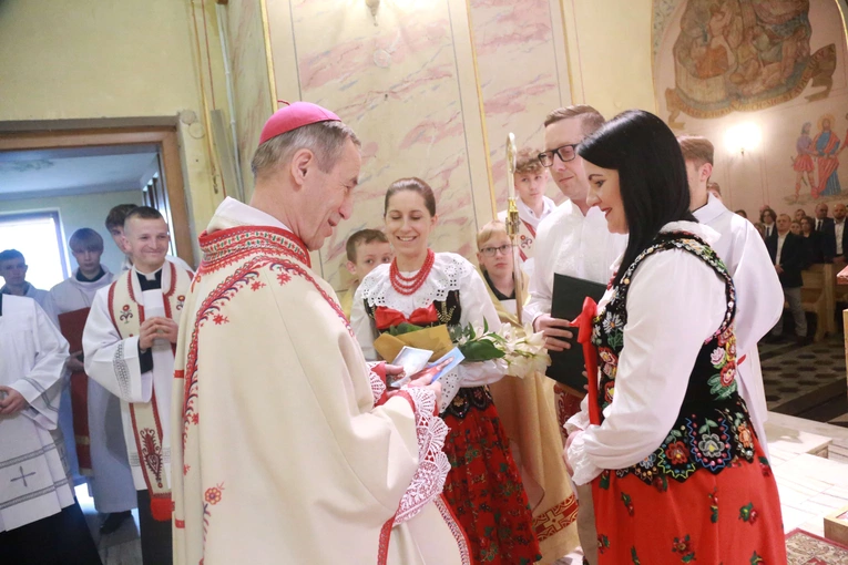 Bierzmowanie w Łącku