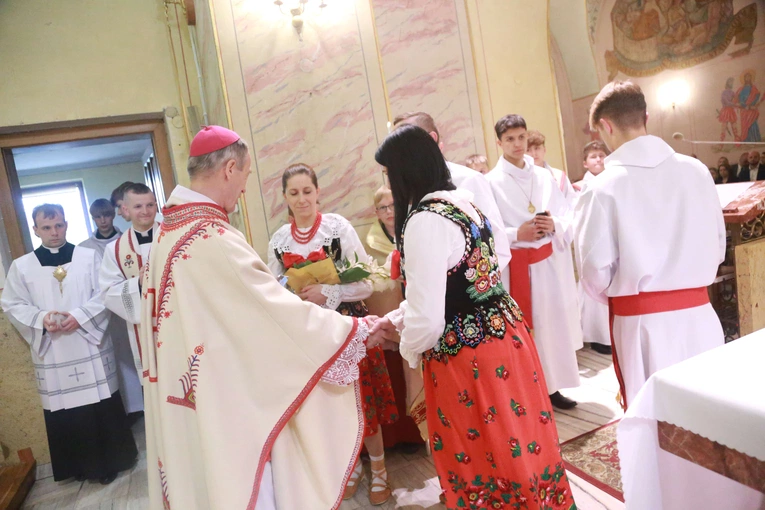 Bierzmowanie w Łącku