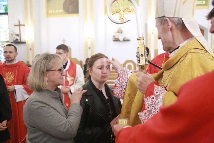 Bierzmowanie w Łukowicy