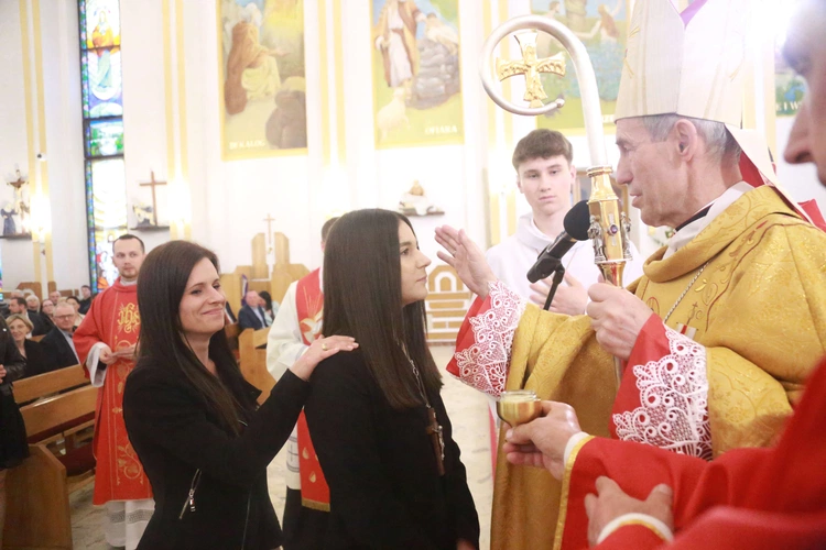 Bierzmowanie w Łukowicy