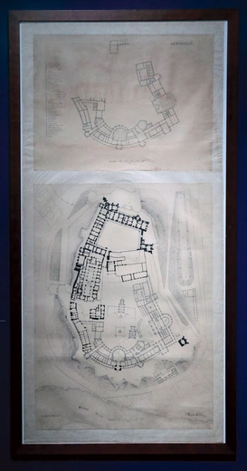 Plan sytuacyjny Akropolis według koncepcji Wyspiańskiego i Ekielskiego.