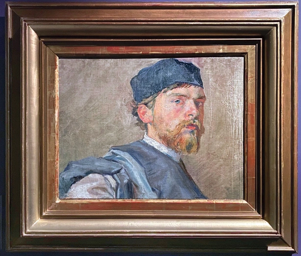 Stanisław Wyspiański, „Autoportret w kontuszu” (1892–1894).