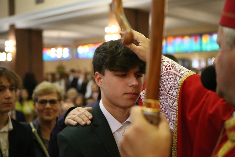 Bierzmowanie w par. MBNP w Mielcu 2024