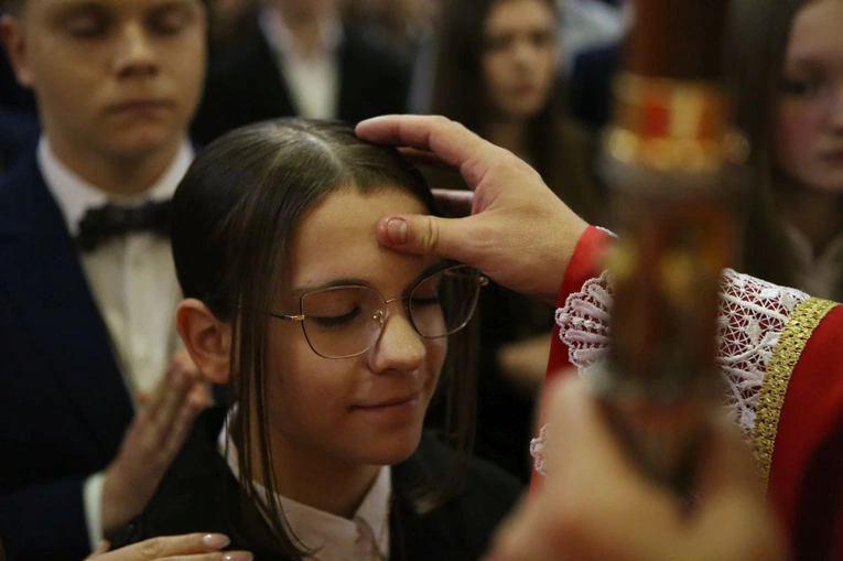 Bierzmowanie w par. MBNP w Mielcu 2024