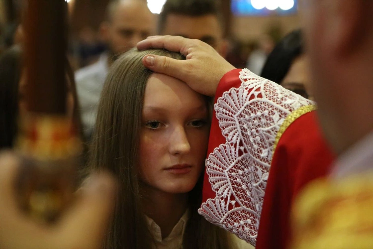 Bierzmowanie w par. MBNP w Mielcu 2024