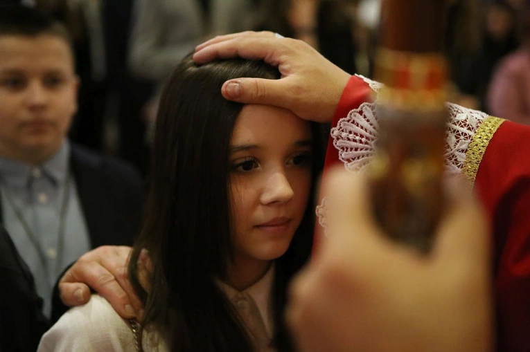 Bierzmowanie w par. MBNP w Mielcu 2024