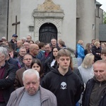 Protest mieszkańców Szymiszowa