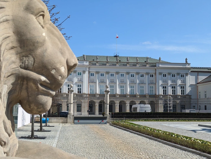 Relikwie św. Floriana i św. Jadwigi Królowej w prezydenckiej kaplicy