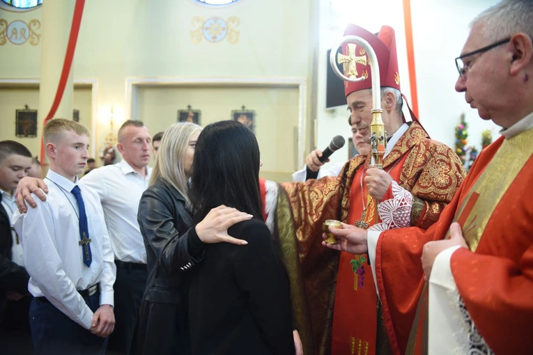 Bierzmowanie w Trzcianie k. Mielca 2024