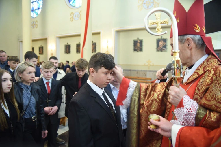 Bierzmowanie w Trzcianie k. Mielca 2024