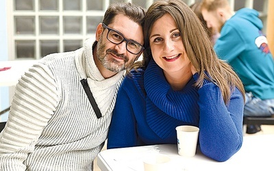 Sandra i Michał Dudowie – organizatorzy spotkań dla małżonków.
