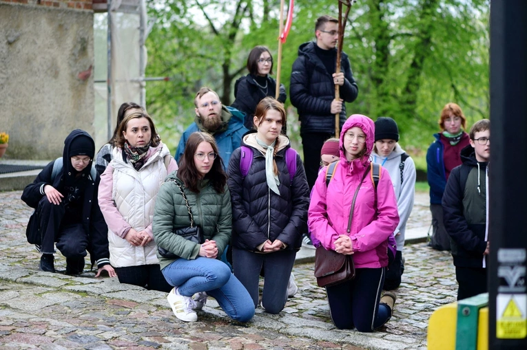 Pielgrzymka maturzystów do Gietrzwałdu