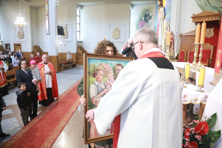Bł. rodzina Ulmów w Mielcu