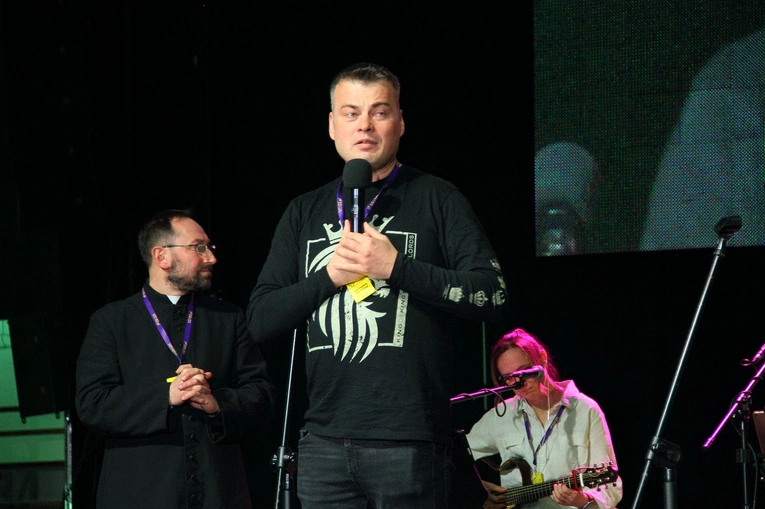Rekolekcje na hali w Koszalinie