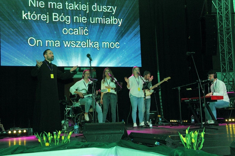 Rekolekcje na hali w Koszalinie