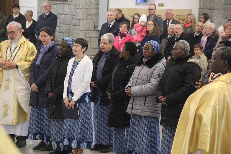 Męcina. Śluby wieczyste s. Magdaleny, misjonarki Afryki