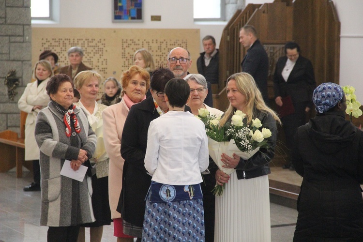 Męcina. Śluby wieczyste s. Magdaleny, misjonarki Afryki