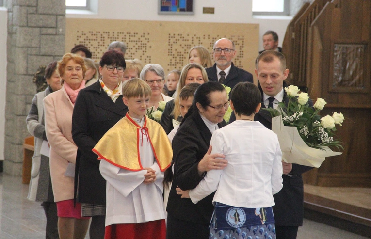 Męcina. Śluby wieczyste s. Magdaleny, misjonarki Afryki