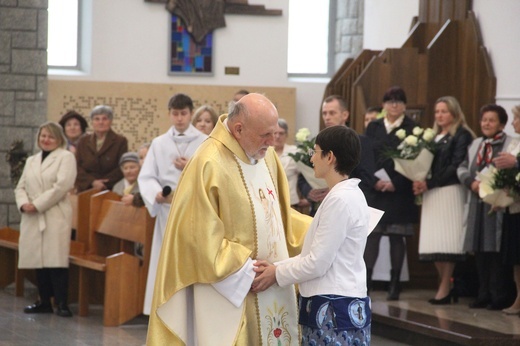 Męcina. Śluby wieczyste s. Magdaleny, misjonarki Afryki