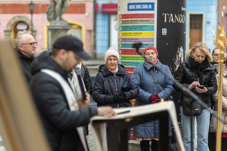 Ewangelizacja na świdnickim rynku