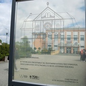 Wałeckie Centrum Kultury stoi w miejscu, w którym znajdowała się synagoga i cmentarz.