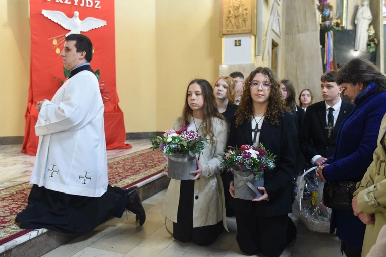 Bierzmowanie w parafii św. Heleny w Nowym Sączu 2024