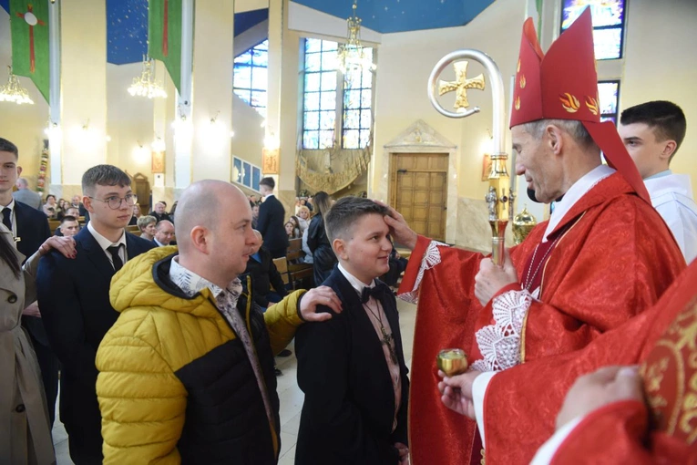 Bierzmowanie w parafii św. Heleny w Nowym Sączu 2024