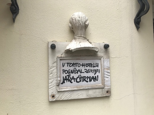 Praga, ulica Čapkova