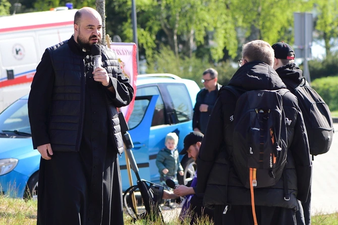 Pielgrzymka ósmoklasistów do Gietrzwałdu