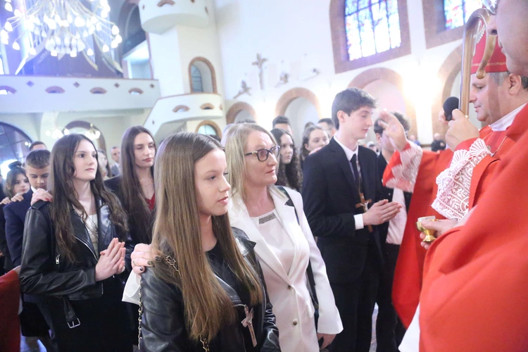 Bierzmowanie w Nowym Sączu 2024