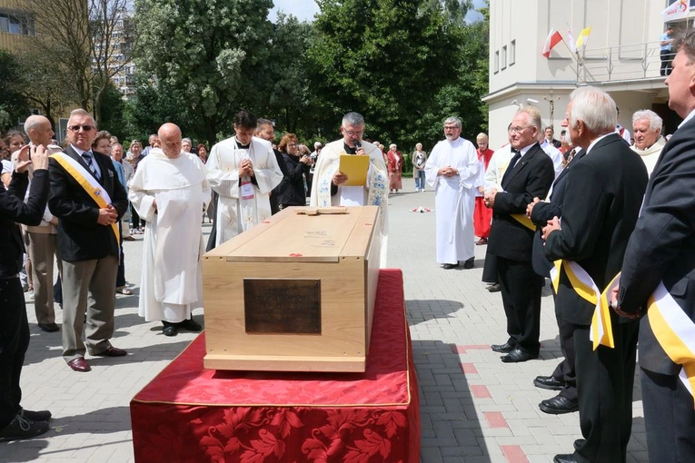 Relikwie bł. Piotra Frassati odwiedziły Lublin w 2016 roku.