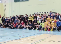 Uczestnicy turnieju finałowego w Czaplinku.