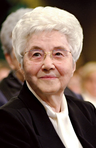 Chiara Lubich (1920–2008) – założycielka Ruchu Focolari. W 2015 roku rozpoczął się jej proces beatyfikacyjny.