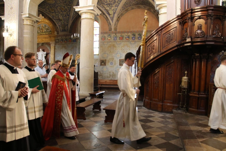 Płock. Nieszpory ku czci św. Zygmunta