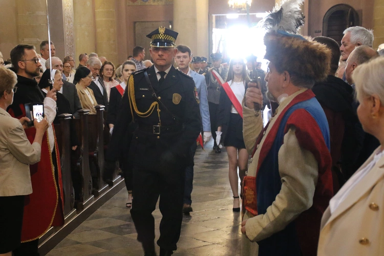Płock. Święto Trzeciego Maja w katedrze
