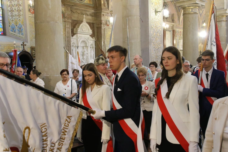 Płock. Święto Trzeciego Maja w katedrze