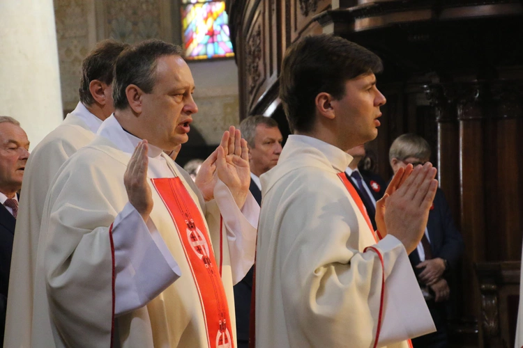 Płock. Święto Trzeciego Maja w katedrze