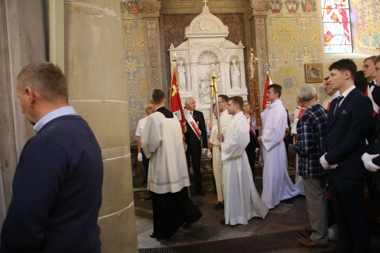 Płock. Święto Trzeciego Maja w katedrze