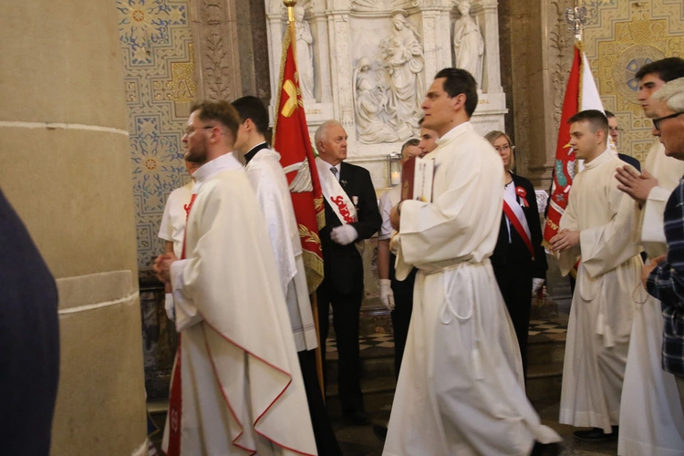 Płock. Święto Trzeciego Maja w katedrze