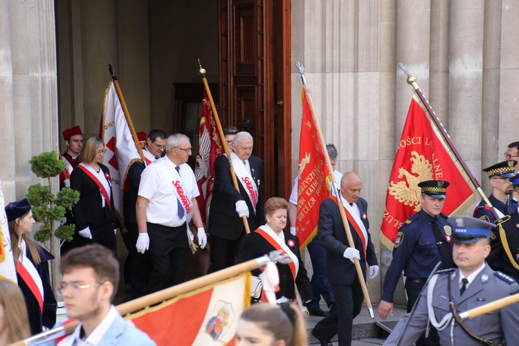 Płock. Święto Trzeciego Maja w katedrze