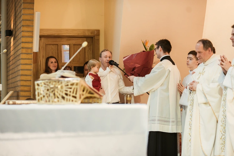 Poświęcenie konfesjonałów u bł. Doroty