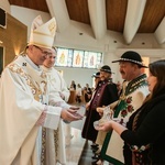 Poświęcenie konfesjonałów u bł. Doroty