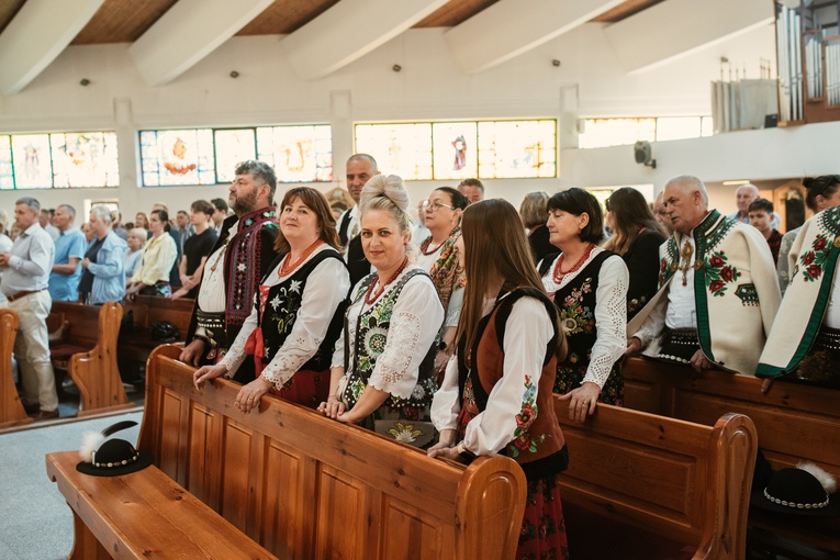 Poświęcenie konfesjonałów u bł. Doroty