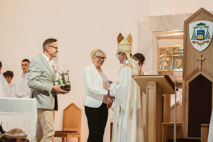 Poświęcenie konfesjonałów u bł. Doroty